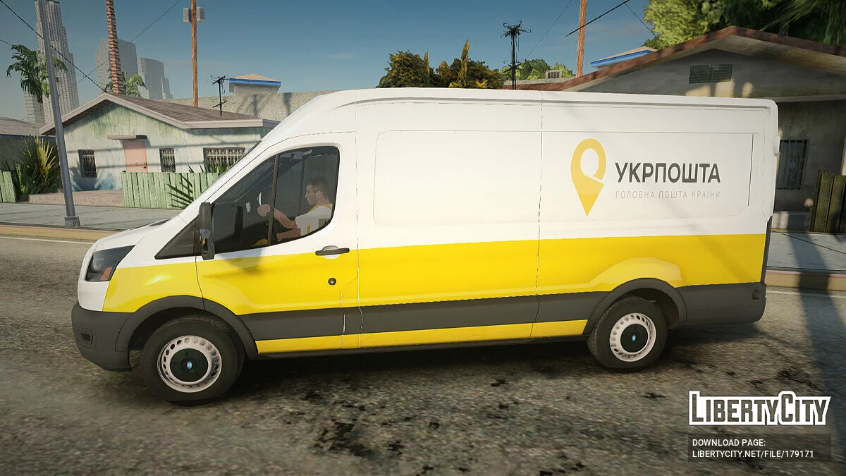 Ford Transit Укрпошта / GTA San Andreas