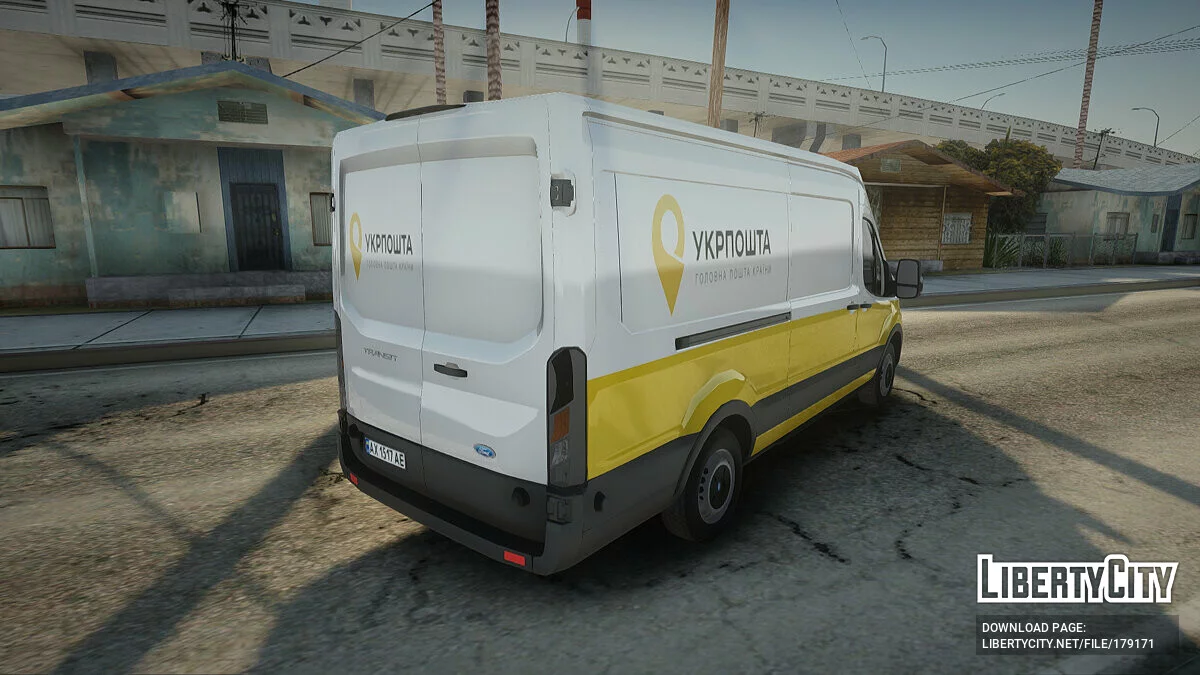 Ford Transit Укрпошта / GTA San Andreas