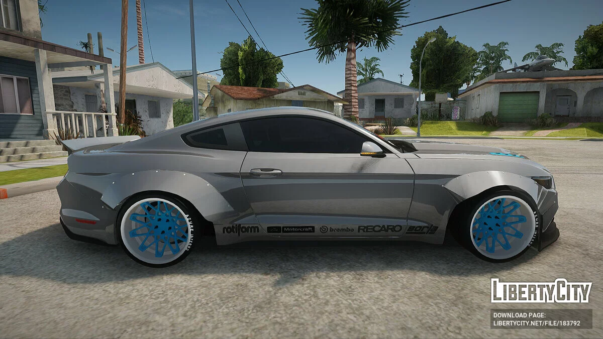 Ford Mustang Azure Inferno / GTA San Andreas