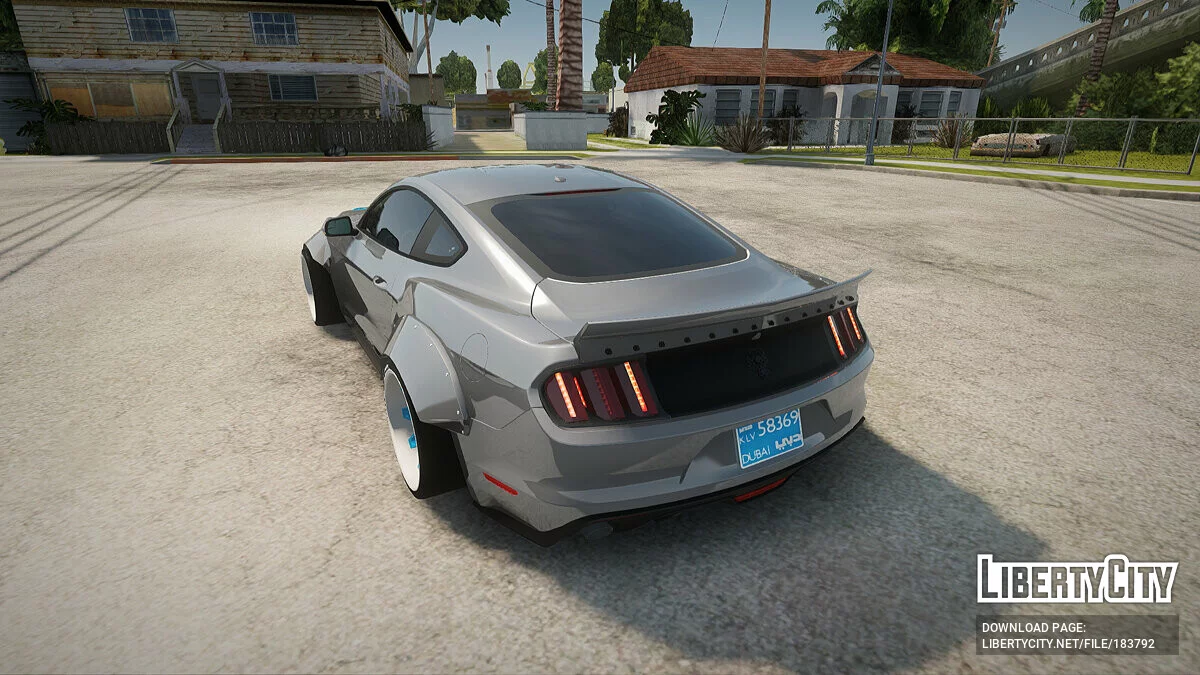 Ford Mustang Azure Inferno / GTA San Andreas