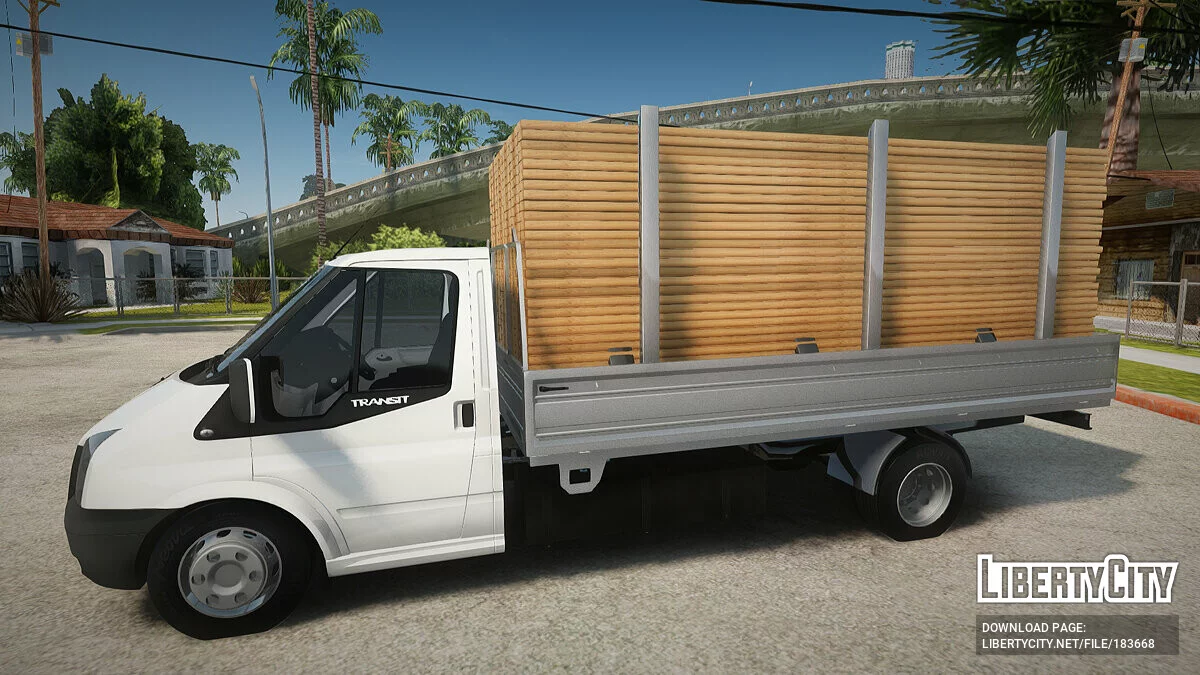 Ford Transit Грузоперевозки / GTA San Andreas
