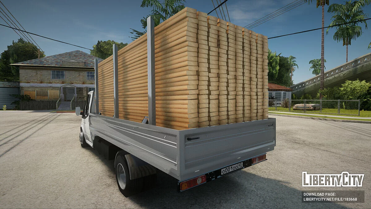 Ford Transit Грузоперевозки / GTA San Andreas