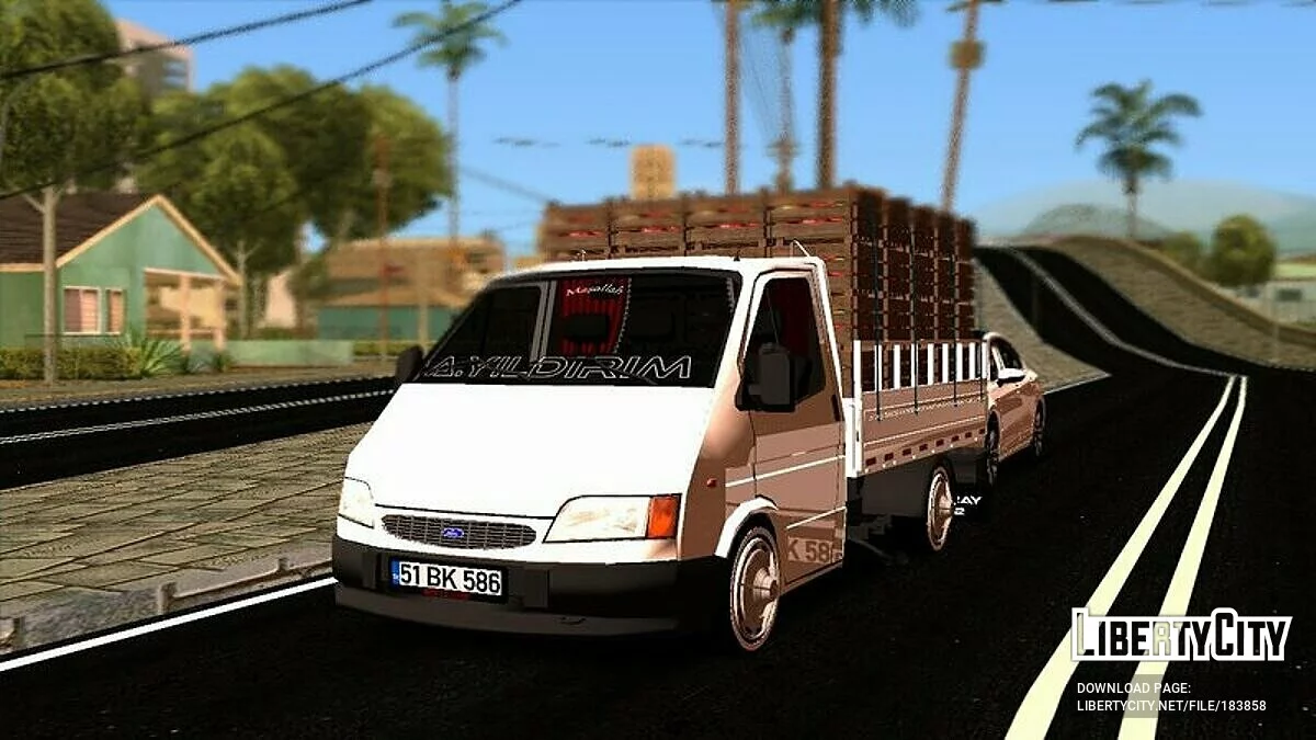 Ford Transit Hal Kasa / GTA San Andreas