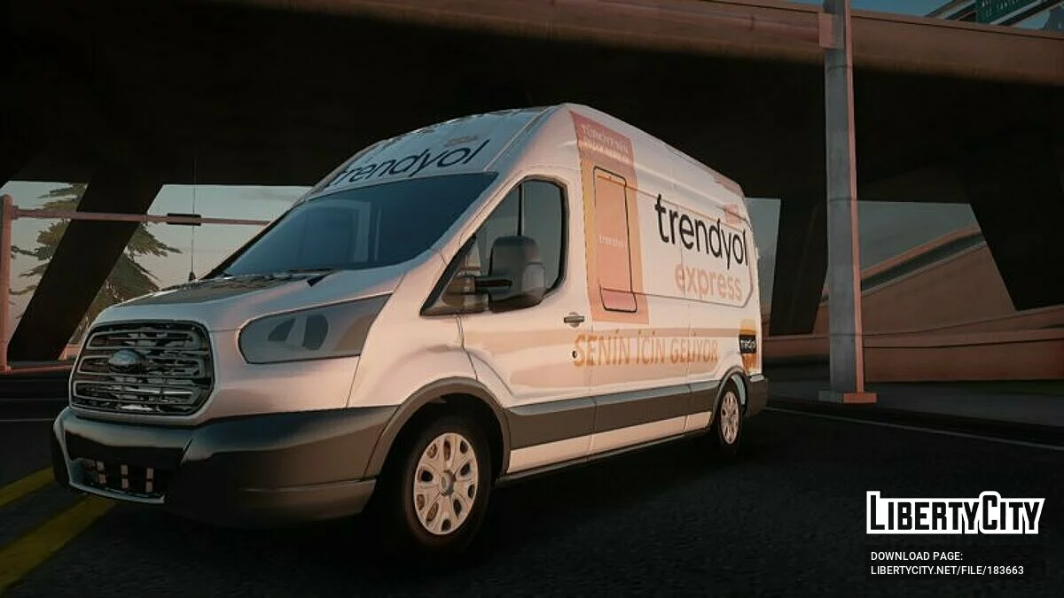 Ford Transit Trendyol / GTA San Andreas