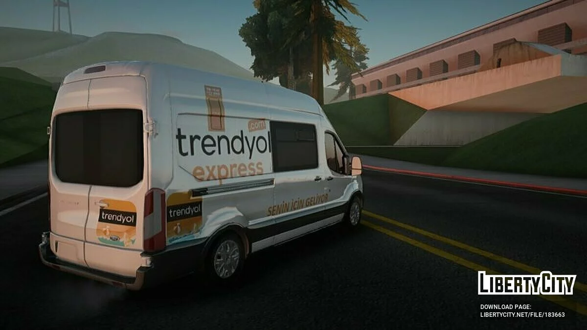 Ford Transit Trendyol / GTA San Andreas