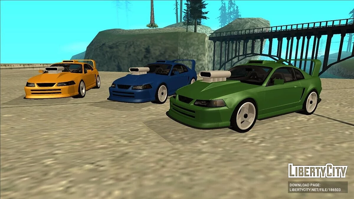 Ford Mustang Custom / GTA San Andreas