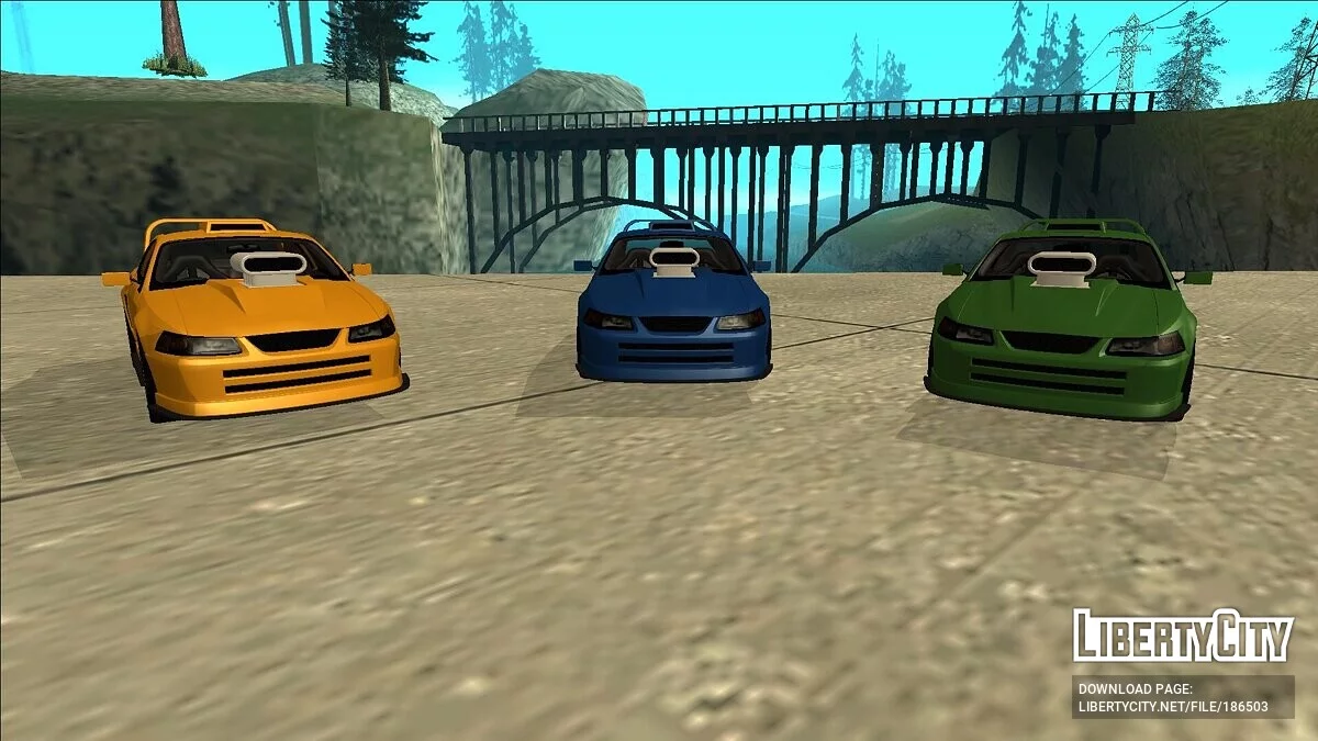 Ford Mustang Custom / GTA San Andreas