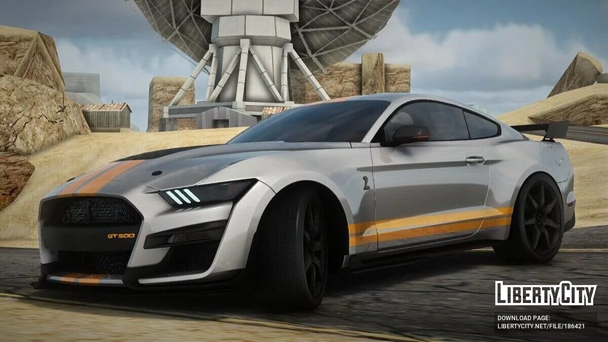 Ford Mustang Shelby GT500 2020 / GTA San Andreas