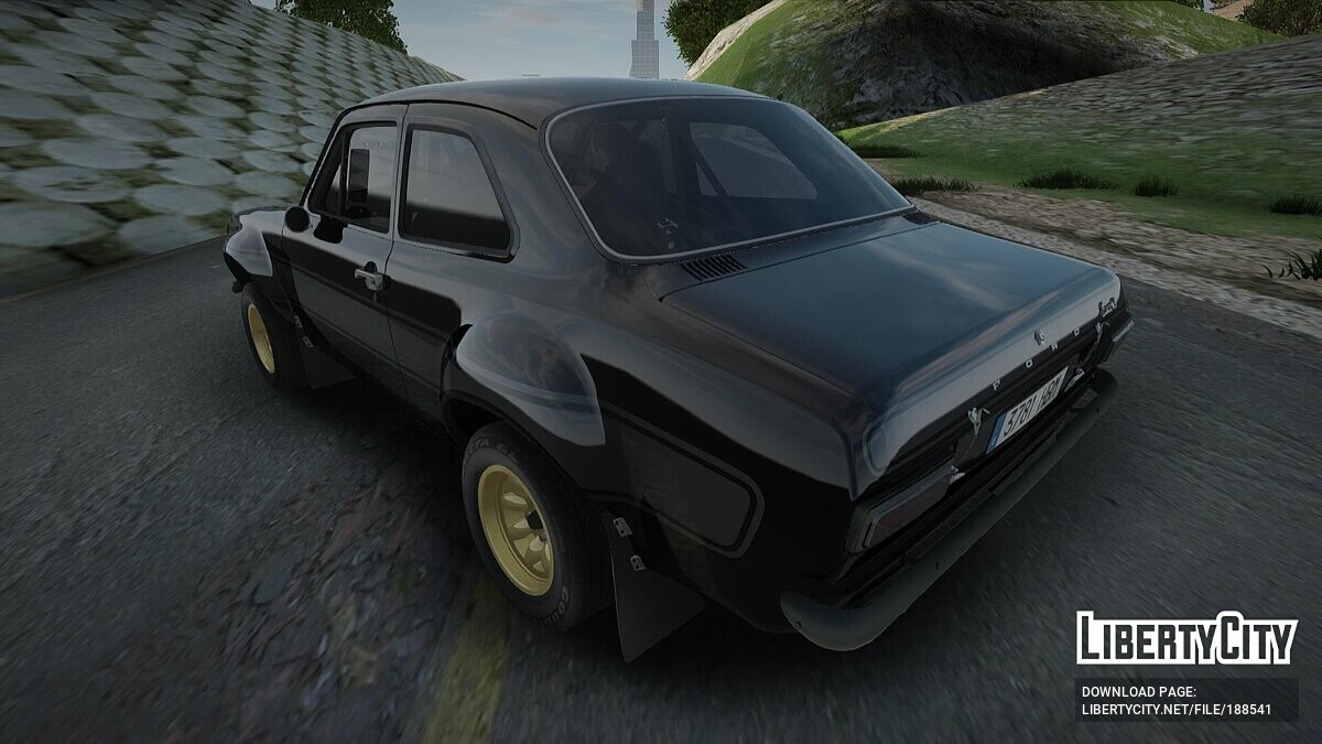 Скачать 1970 Ford Escort MK I из Fast & Furious 6 для GTA San Andreas