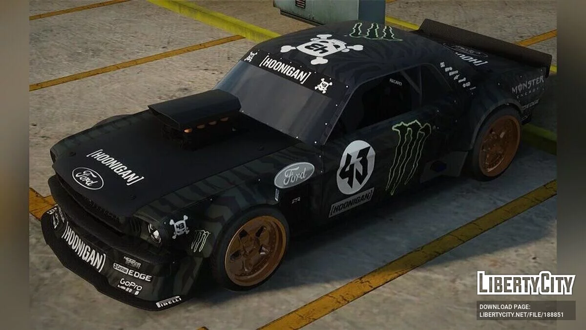 Ford Mustang Hoonicorn [Gymkhana 7] / GTA San Andreas