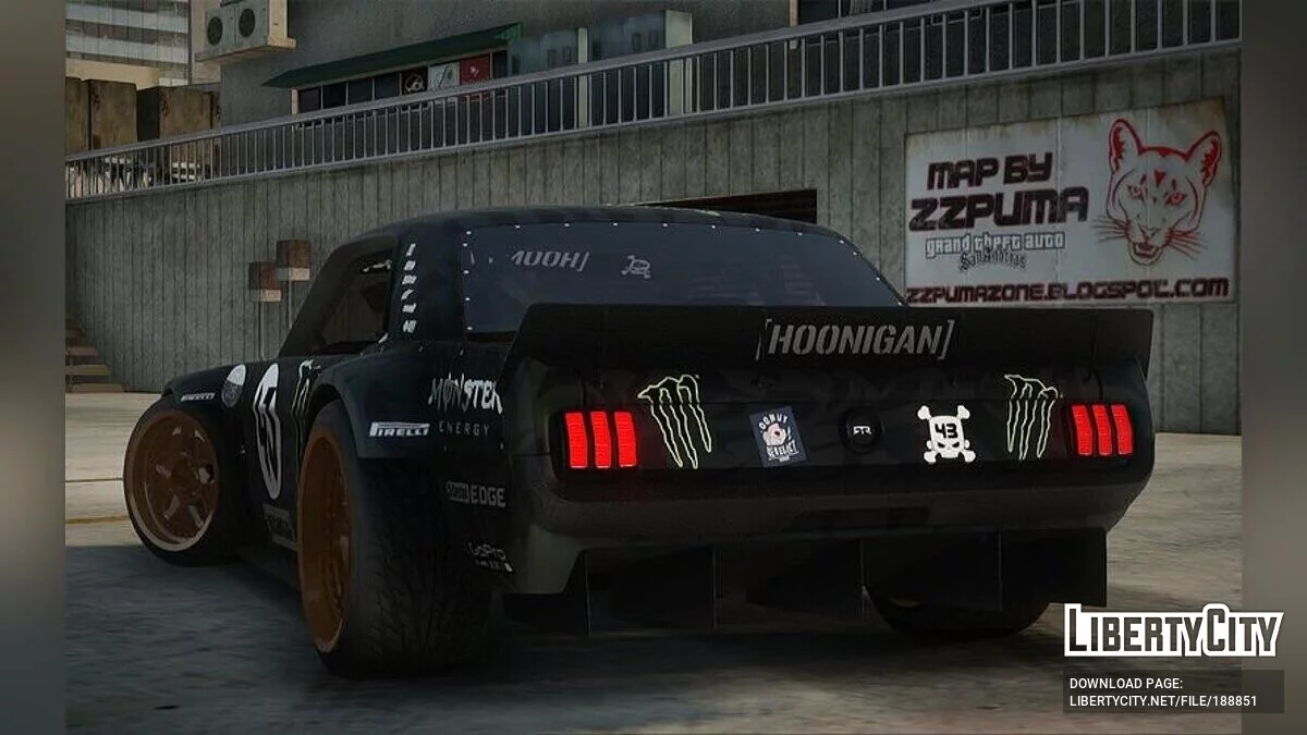 Ford Mustang Hoonicorn [Gymkhana 7] / GTA San Andreas