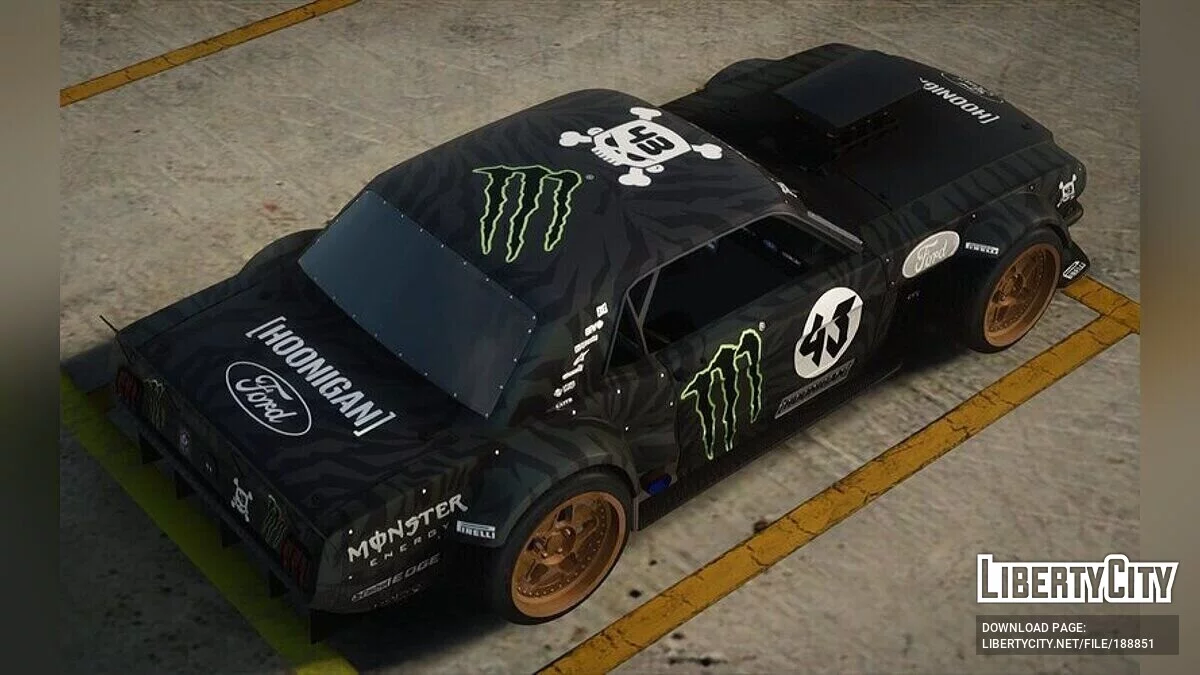 Ford Mustang Hoonicorn [Gymkhana 7] / GTA San Andreas