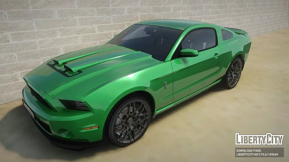 Ford Mustang Shelby GT500 / GTA San Andreas