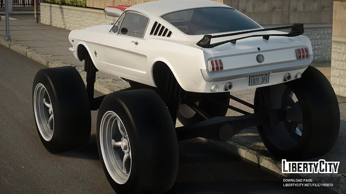 1966 Ford Mustang Chrome Edition V2 Monster / GTA San Andreas