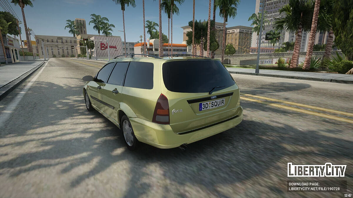 Ford Focus 1 Wagon / GTA San Andreas