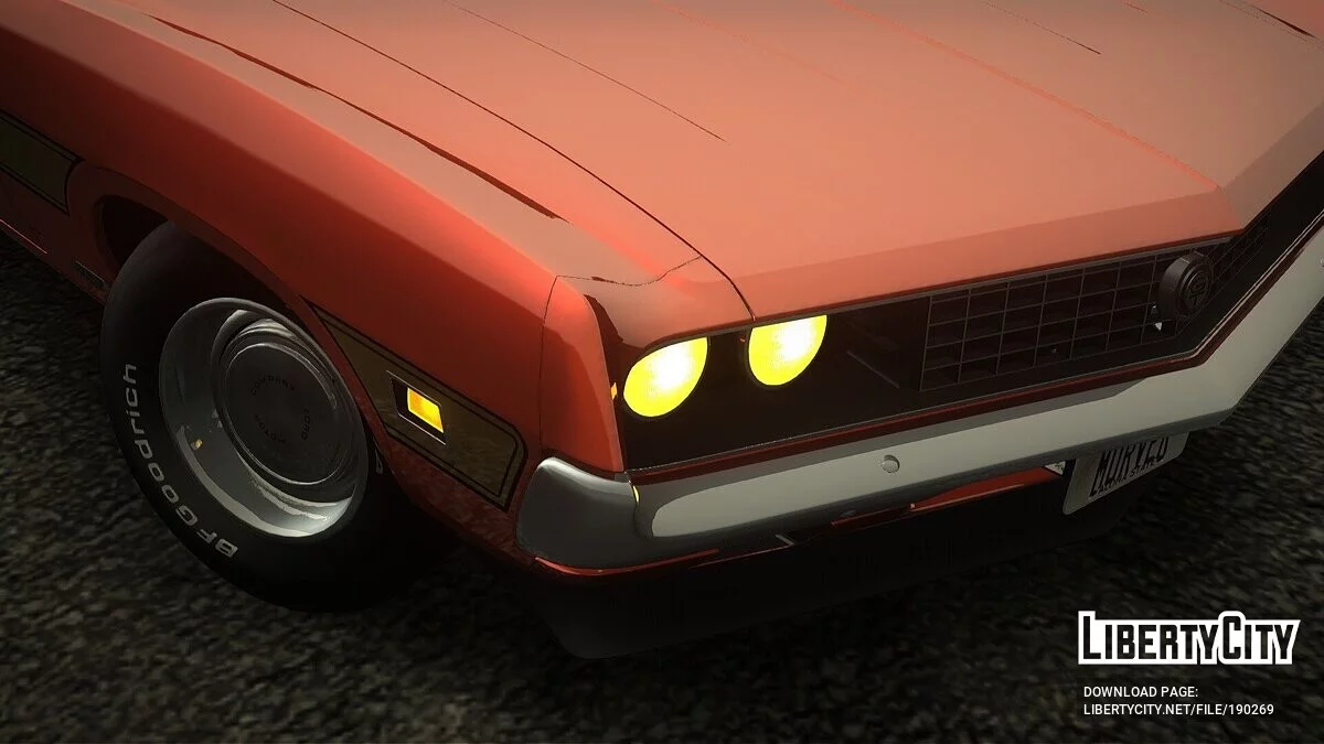 Ford Torino GT (63F) 1970 / GTA San Andreas