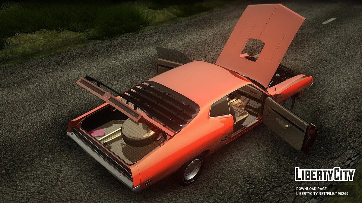 Ford Torino GT (63F) 1970 / GTA San Andreas