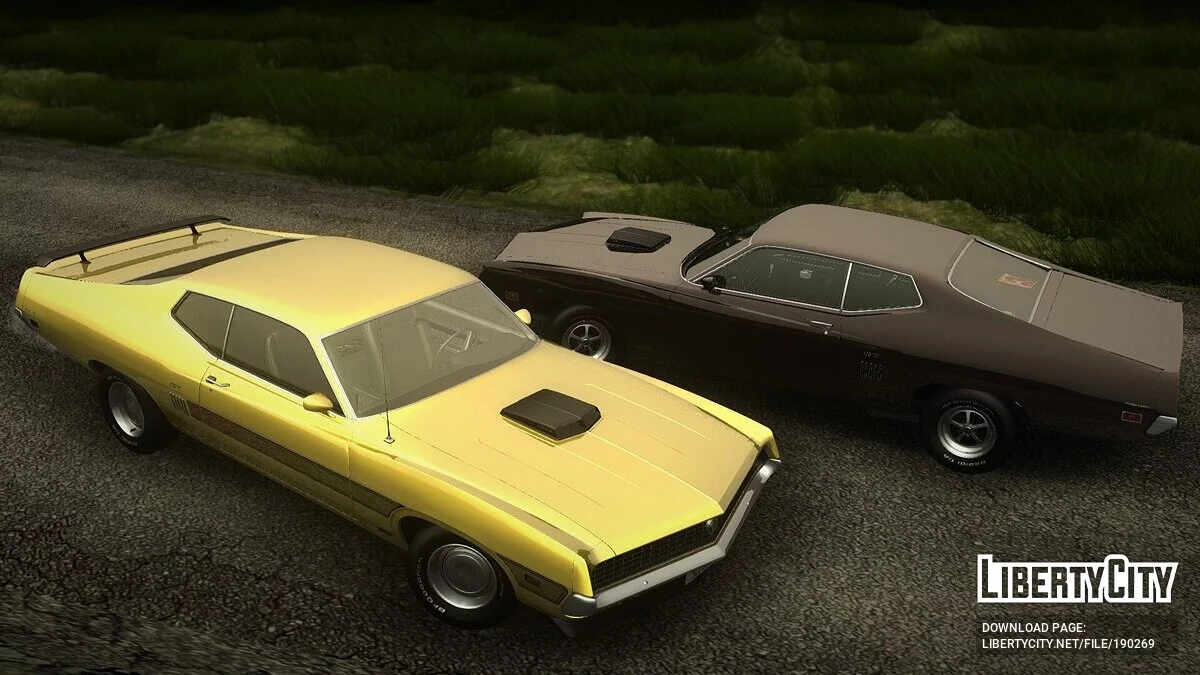 Ford Torino GT (63F) 1970 / GTA San Andreas
