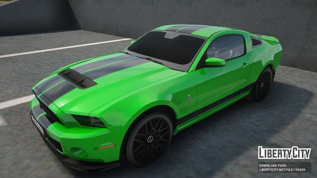 Ford Mustang Shelby GT500 / GTA San Andreas