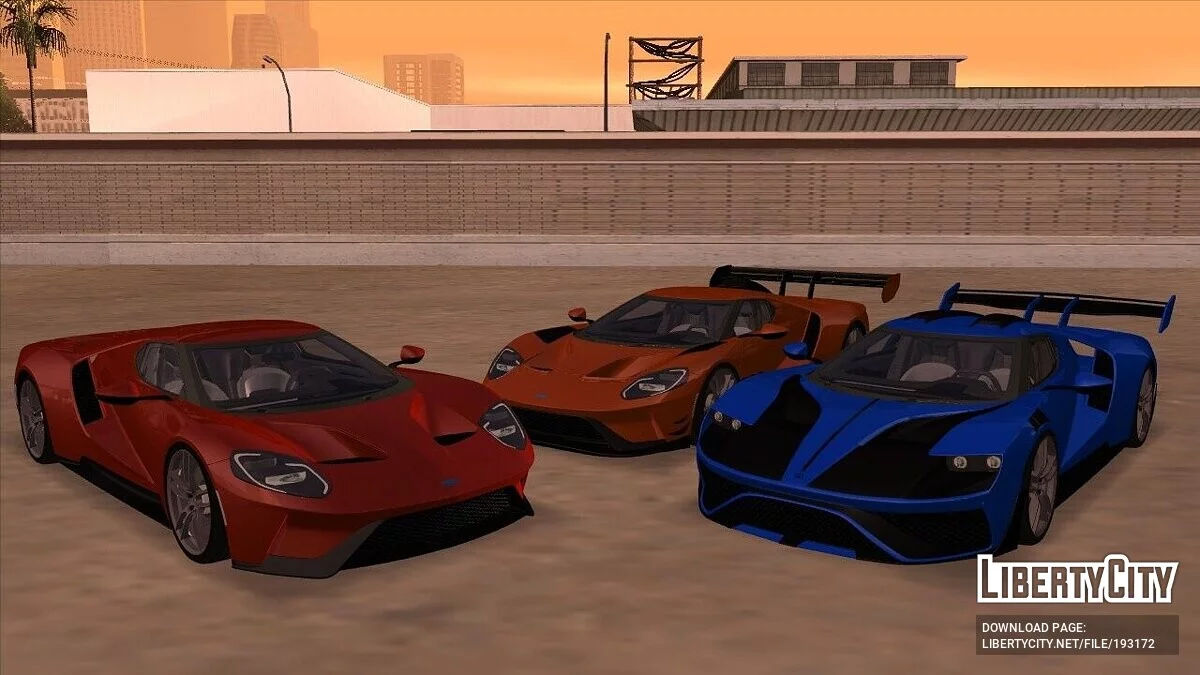 Ford GT 2018 + CCD / GTA San Andreas