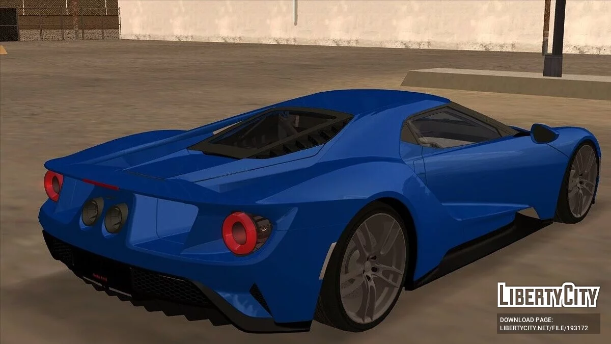 Ford GT 2018 + CCD / GTA San Andreas