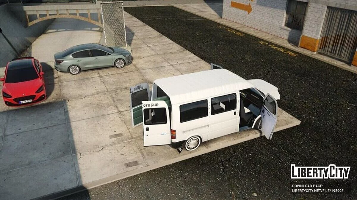 1997 Ford Transit MK3 / GTA San Andreas