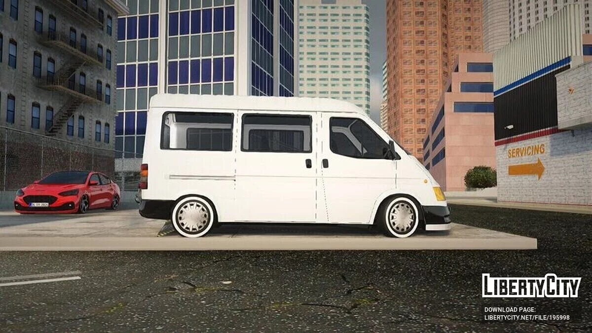 1997 Ford Transit MK3 / GTA San Andreas