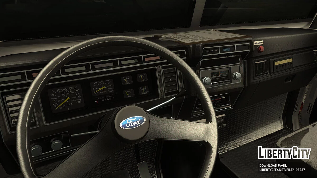 Ford F-800 Medium Duty Armored Truck 1985 / GTA San Andreas