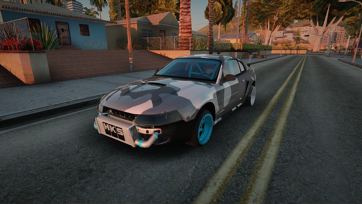 Скачать Ford Mustang 1999 Drift для GTA San Andreas