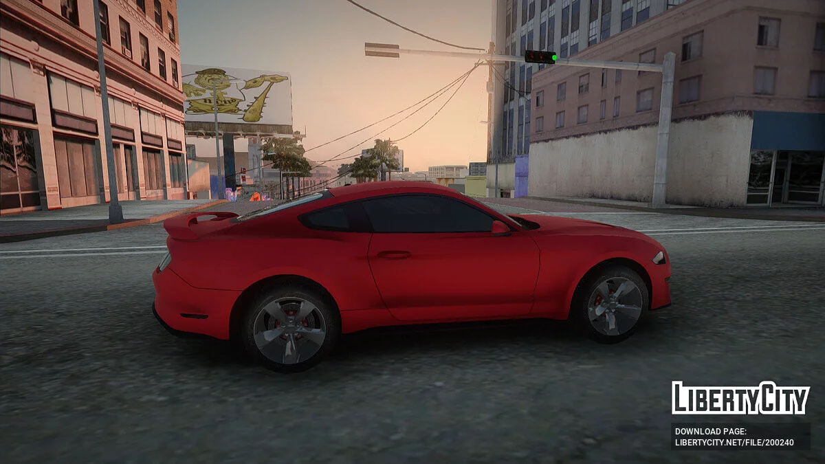 Ford Mustang GT 2018 / GTA San Andreas