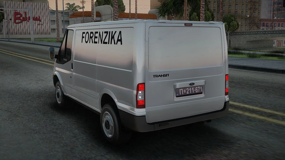Ford Transit Forenzika / GTA San Andreas