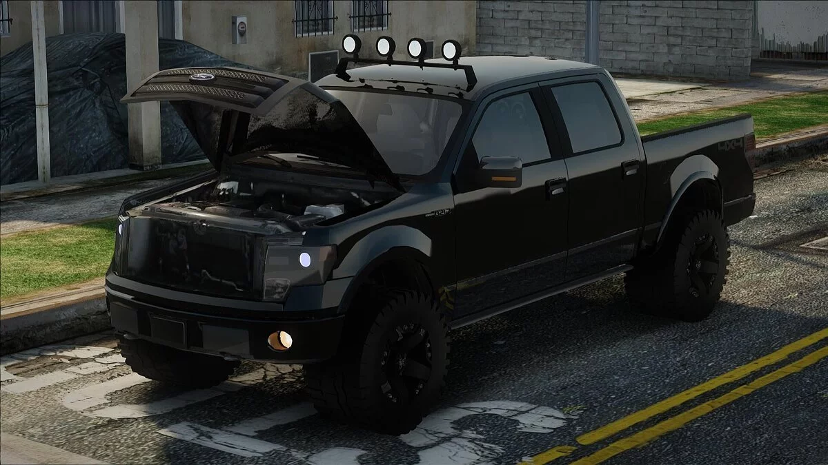 Ford F-150 4x4 with subwoofer NVX / GTA San Andreas