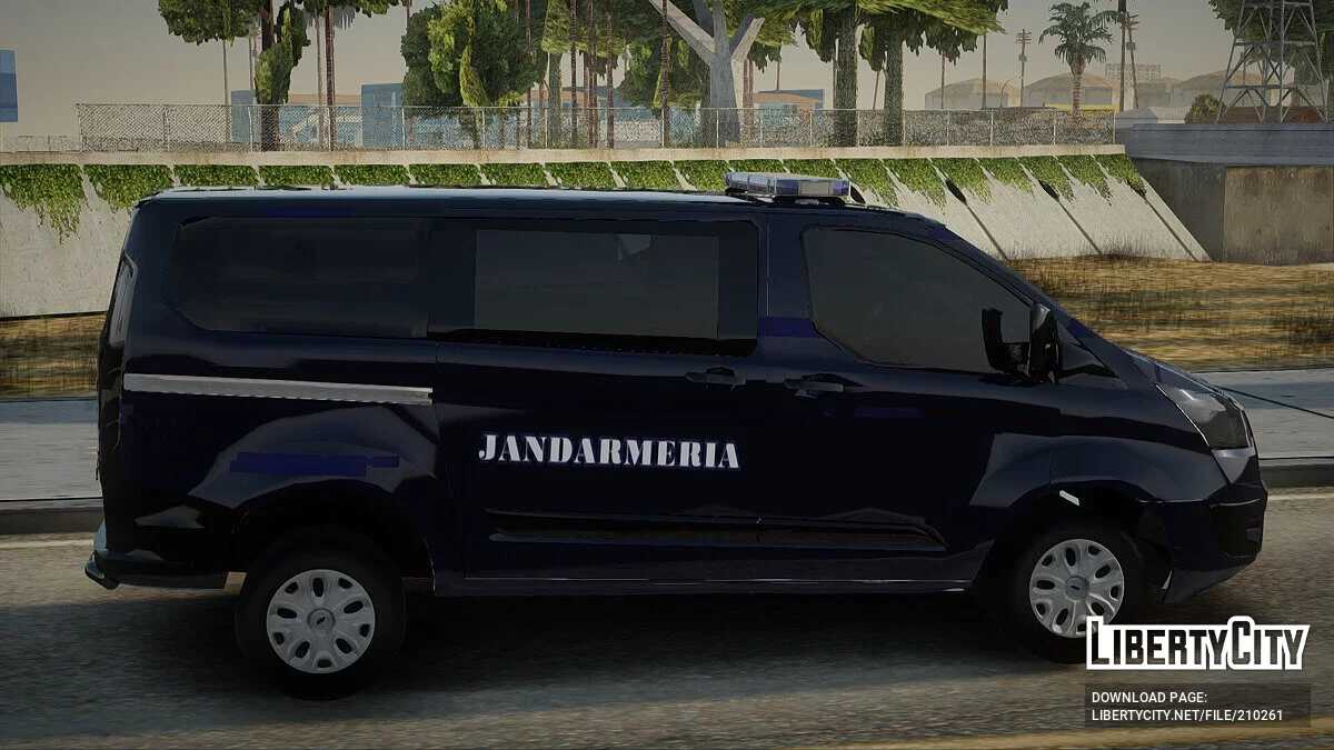 Ford Transit Lite Jandarmeria Romana / GTA San Andreas
