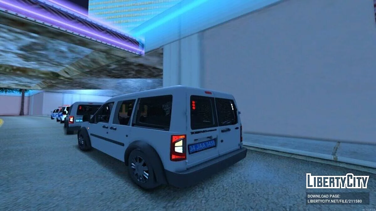 Ford Connect Sivil Jandarma Aracı / GTA San Andreas