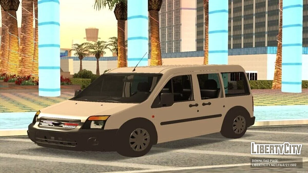Ford Connect Sivil Polis Aracı / GTA San Andreas