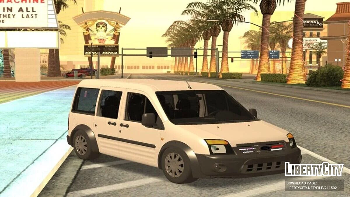 Ford Connect Sivil Polis Aracı / GTA San Andreas