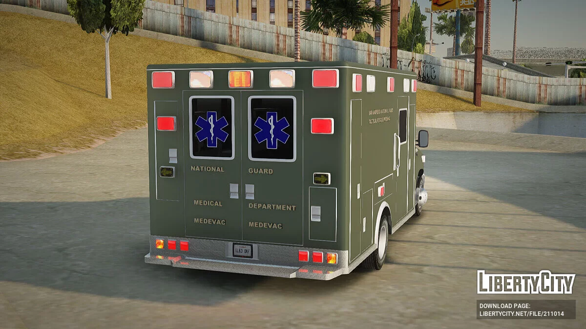 Ford E450 Ambulance SANG Tactical Rescue / GTA San Andreas