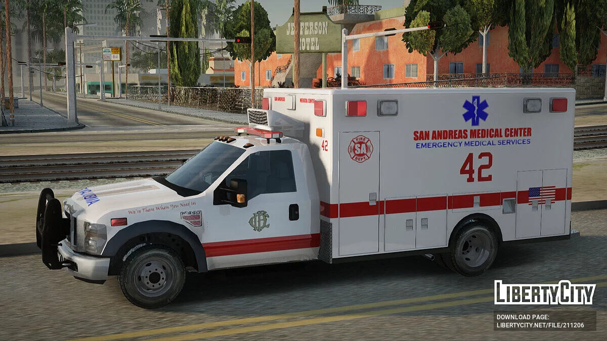 Ford F350 Super Duty San Andreas Emergency Medical / GTA San Andreas
