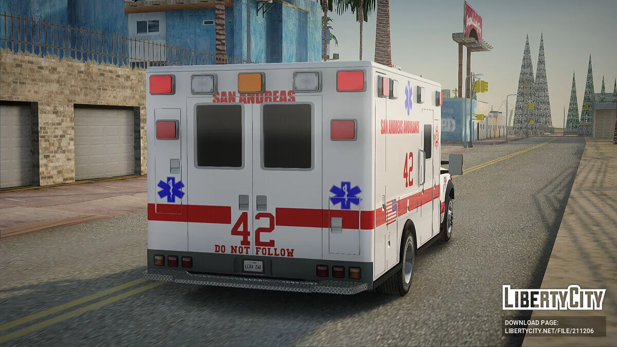 Ford F350 Super Duty San Andreas Emergency Medical / GTA San Andreas