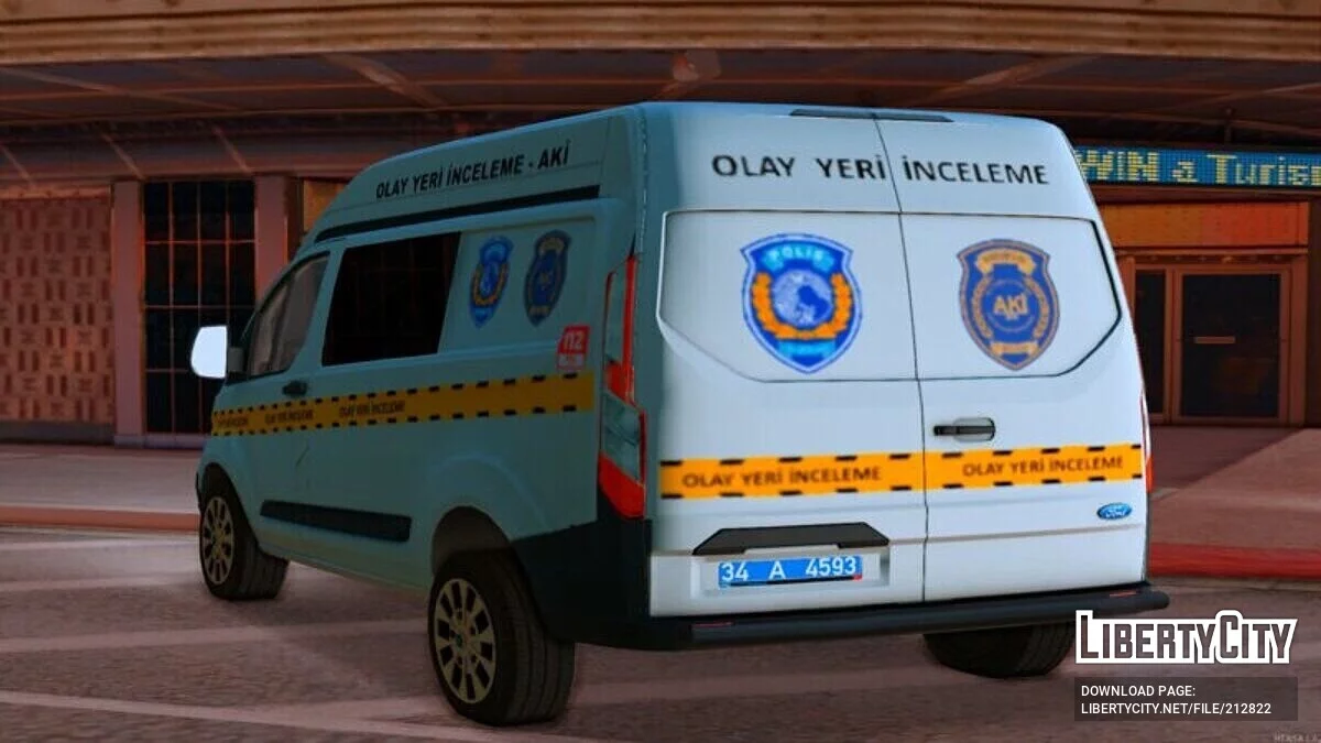 Ford Transit Custom XL Olay Yeri İnçeleme / GTA San Andreas