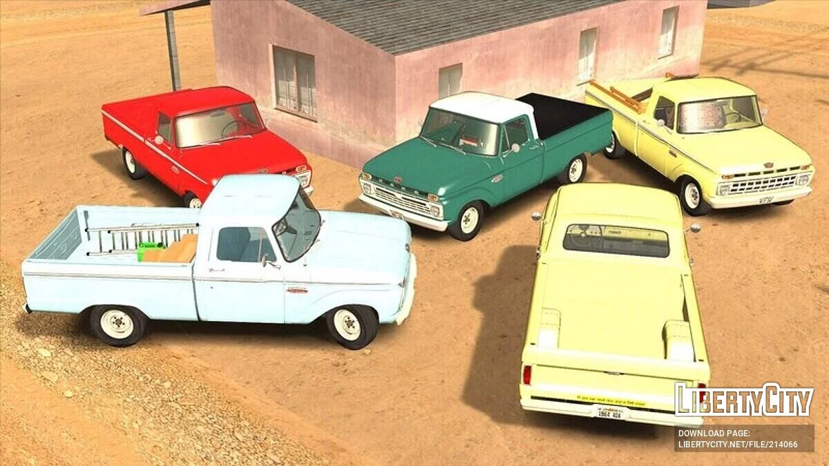 1965-1966 Ford F-100 / GTA San Andreas