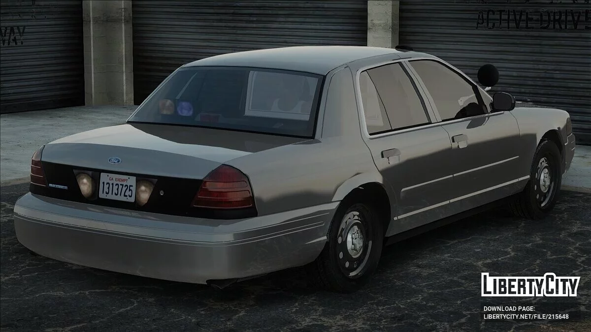 LAPD 2011 Ford Crown Victoria Unmarked / GTA San Andreas