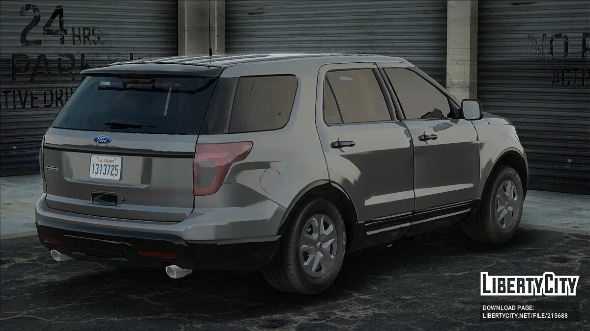 LAPD 2013 Ford Explorer Unmarked / GTA San Andreas