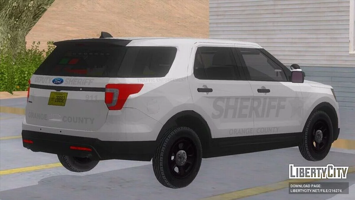 OCSO 2016 Ford Explorer Unmarked / GTA San Andreas