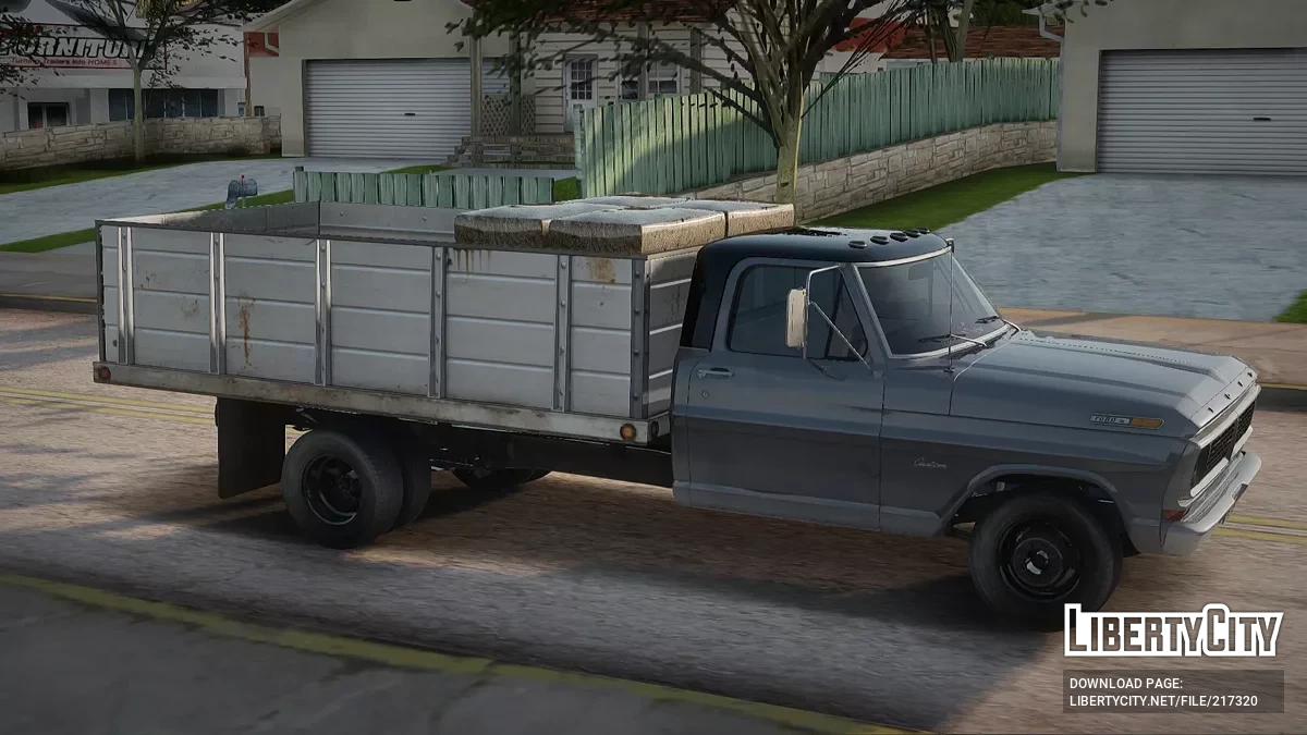 Ford F100 с кузовом-пикапом / GTA San Andreas
