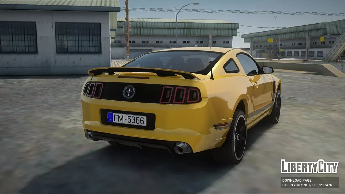 Ford Mustang Boss 302 / GTA San Andreas