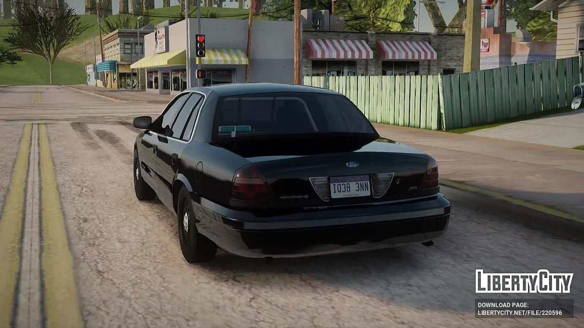 Ford Crown Victoria 2005 Unmarked / GTA San Andreas
