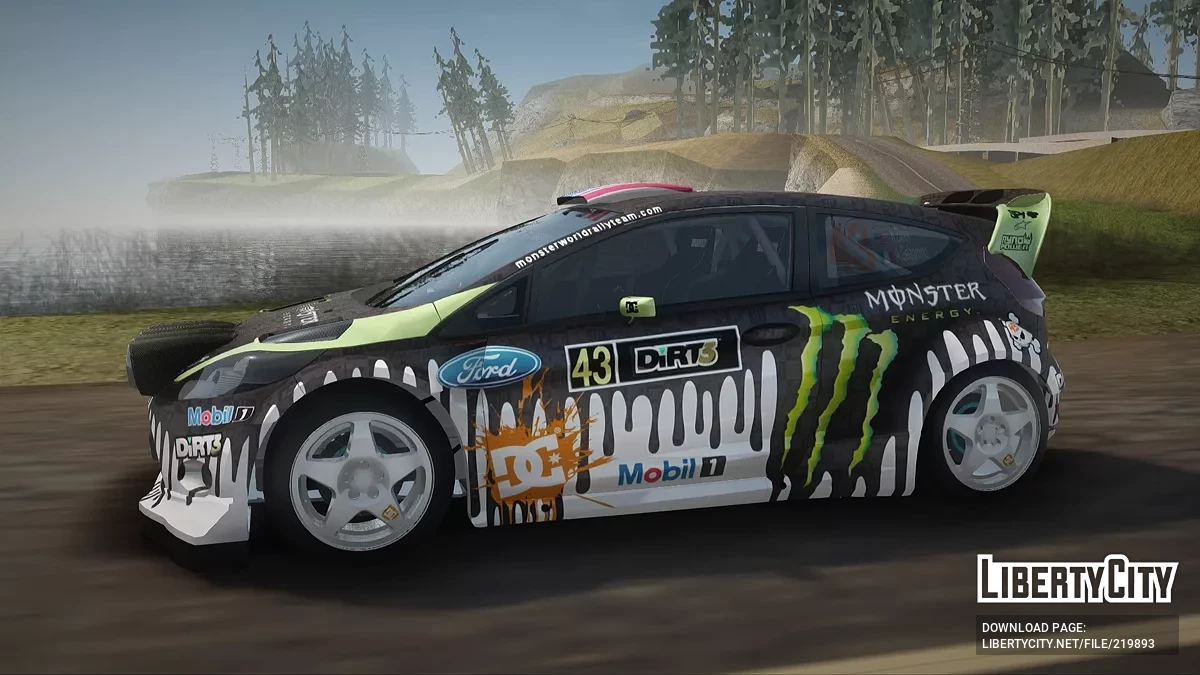 Ford Fiesta Gymkhana 4 / GTA San Andreas