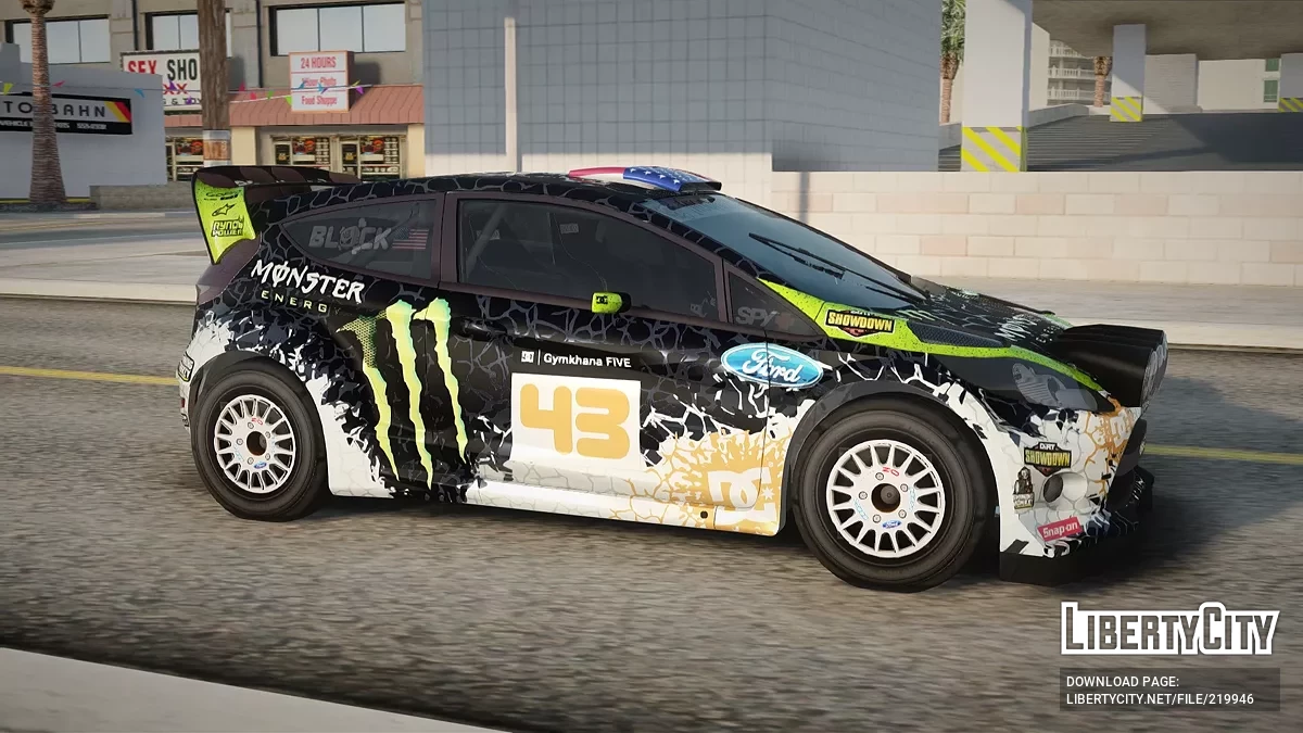 Ford Fiesta RS WRC 2012 / GTA San Andreas