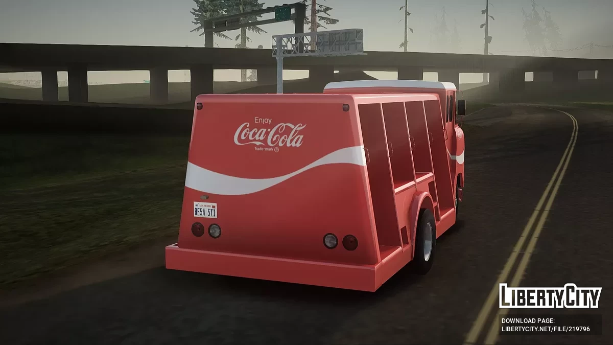Ford P600 1964 Coca-Cola Delivery Truck / GTA San Andreas
